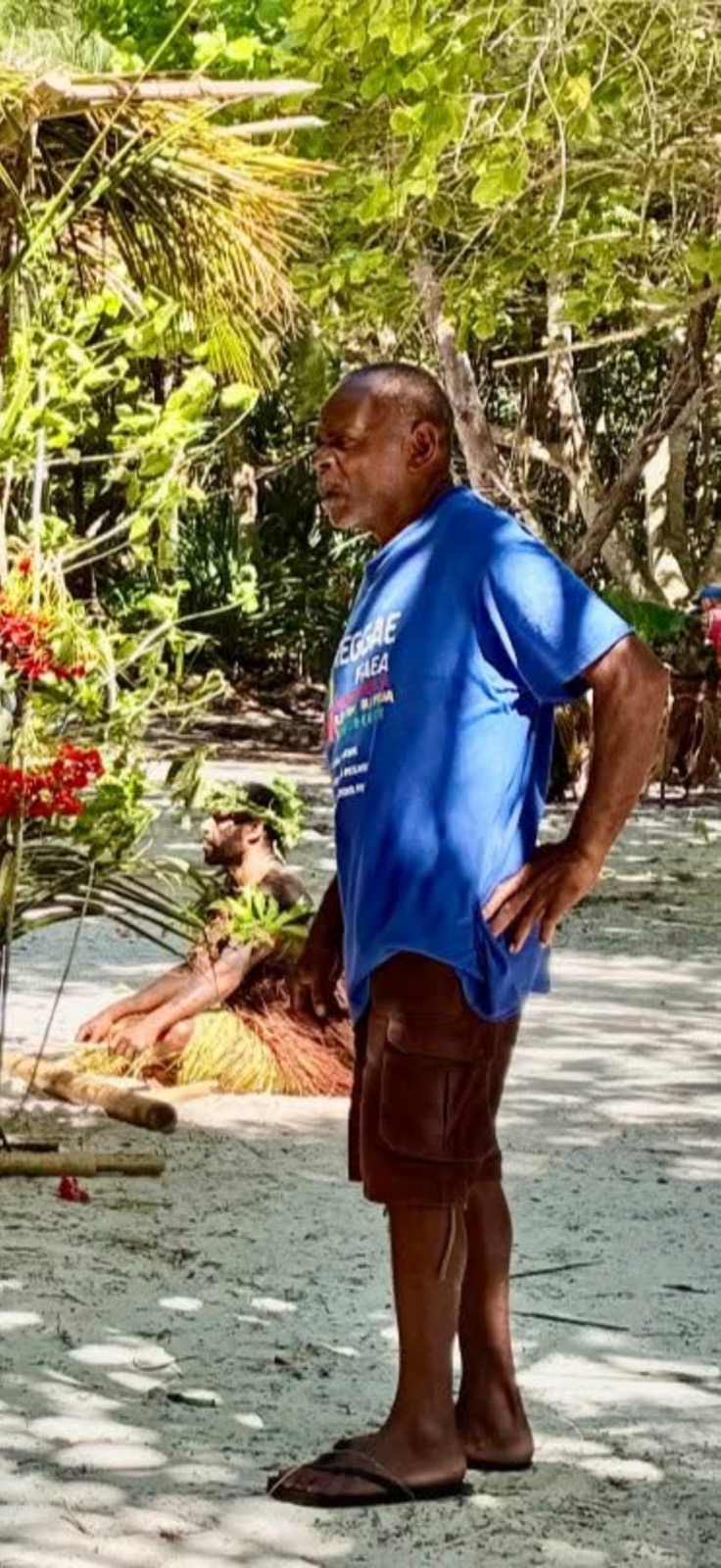 Joseph Towia, host of Twin Beach Bungalows